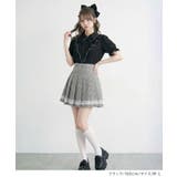 上品大人フリル半袖シャツブラウス 韓国 夢展望 Rose | 夢展望 | 詳細画像6 