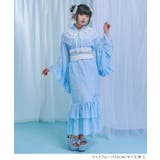 ドットチュールレースフリルマーメイド浴衣3点セット【大きいサイズあり】 韓国 夢… | 夢展望 | 詳細画像26 