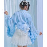 ドットチュールレースフリルマーメイド浴衣3点セット【大きいサイズあり】 韓国 夢… | 夢展望 | 詳細画像31 