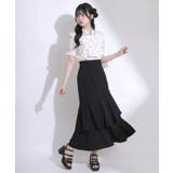シアーフリルボウタイブラウス【大きいサイズあり】 韓国 夢展望 Rose | 夢展望 | 詳細画像12 