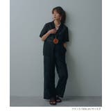 パッチワーク風総刺繍シアー半袖シャツ 韓国 夢展望 bohmal | 夢展望 | 詳細画像2
