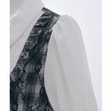 ヨークフリルセットアップ風ドッキング半袖ワンピース【4L 6L】 韓国 | 夢展望 | 詳細画像17