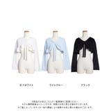 ハートチャーム付きシャギーショートフリルボレロカーディガン【大きいサイズあり】 … | 夢展望 | 詳細画像25