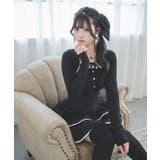 オリジナルハートチャーム付ビッグリボンツイードバレッタ 韓国 夢展望 | 夢展望 | 詳細画像10 