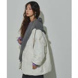 ノーカラー中綿ミドルジャケットブルゾン 韓国 夢展望 bohmal | 夢展望 | 詳細画像4