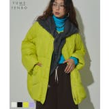 ノーカラー中綿ミドルジャケットブルゾン 韓国 夢展望 bohmal | 夢展望 | 詳細画像1