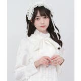 ゴシック風ジャガードボウタイクロスバラレースブラウス 量産型 地雷系 | 夢展望 | 詳細画像11