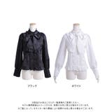 ゴシック風ジャガードボウタイクロスバラレースブラウス 量産型 地雷系 | 夢展望 | 詳細画像29