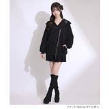 ライダース風オーバーサイズスウェットパーカー【大きいサイズあり】 韓国 夢展望 | 夢展望 | 詳細画像8