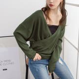 グリーン | ニット トップス 洗える | 夢展望