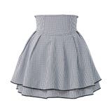 ギンガムチェック(丈長) | ハイウエストティアードスカパン 韓国 夢展望 | 夢展望