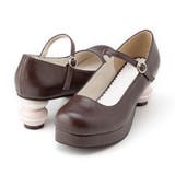 ブラウン | マカロンヒールロリータパンプス 量産型 地雷系 夢展望 | DearMyLove