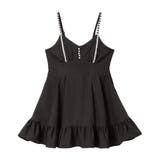 ミニ　ブラック | パールスタッズリボンジャンスカ 量産型 地雷系 夢展望 | DearMyLove