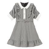 膝上 ギンガム | キラキラビジューフリルアフタヌーンティーワンピ 量産型 地雷系 | 夢展望