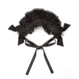 オールブラック | Emilyハートチャームヘッドドレス 量産型 地雷系 夢展望 | DearMyLove