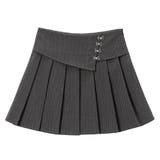 ストライプ | フロントホックミニスカート 量産型 地雷系 夢展望 | DearMyLove