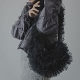 ブラック | シアーチュールショルダーバッグ 韓国 夢展望 | 夢展望