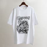 Bホワイト | ビッグシルエットグラフィックTシャツ 韓国 夢展望 | 夢展望