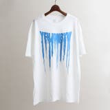 Cホワイト | ビッグシルエットグラフィックTシャツ 韓国 夢展望 | 夢展望