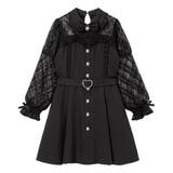 ブラック | レースドッキングビスチェワンピ 量産型 地雷系 夢展望 | DearMyLove
