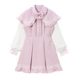 ピンク | ポンチョ風袖切替ワンピース 量産型 地雷系 夢展望 | DearMyLove