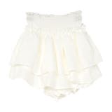 ホワイト | インナーペチパンでも履けるスカパン 韓国 夢展望 | 夢展望