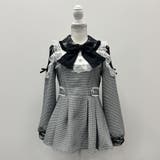 チュニック 千鳥 | 袖レース切替ヨークフリルワンピース 量産型 地雷系 夢展望 | DearMyLove