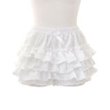 ホワイト | フリフリフェミニンペチパン 韓国 夢展望 | 夢展望