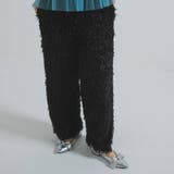 ブラック | 【最上もが着用】フェザーフリンジパンツ 韓国 夢展望 | 夢展望