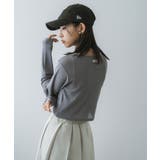 グレー | クロップドシアーロンT シアートップス 韓国 夢展望 | 夢展望