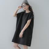 ブラック | 【最上もが着用】ボンディングミニフレンチスリーブワンピース 韓国 夢展望 | 夢展望