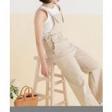 ベージュ | フィット&フローオーバーオール【大きいサイズ有】 韓国 夢展望 | 夢展望