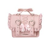 フリル オールピンク | 選べるデザインリボンショルダーバッグ 量産型 地雷系 夢展望 | DearMyLove