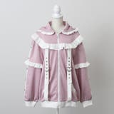 ピンク×ホワイト | ジャージフリルパーカーワンピース 量産型 地雷系 夢展望 | DearMyLove