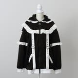 ブラック×ホワイト | ジャージフリルパーカーワンピース 量産型 地雷系 夢展望 | DearMyLove