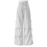 オフホワイト | サイドレースラインカーゴパンツ 量産型 地雷系 夢展望 | DearMyLove