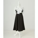 フレア ブラック | 選べるデザインヨークフリルボウタイワンピース 量産型 地雷系 夢展望 | DearMyLove