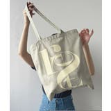 ミント | バイカラーロゴトートーバッグ 韓国 夢展望 | 夢展望