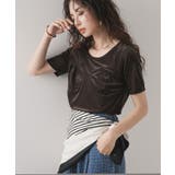 ブラウン | ビスチェデザインシアーベロアトップス 韓国 夢展望 | 夢展望