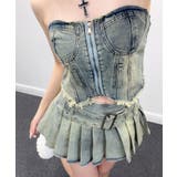 デニム | デニムビスチェ 韓国 夢展望 | 夢展望