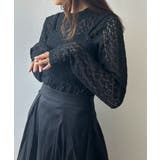 ブラック | シアーレースビスチェセットトップス 韓国 夢展望 | 夢展望