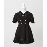 オールブラック | レースアップジャンスカ風ドッキングワンピース 量産型 地雷系 夢展望 | DearMyLove