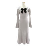 グレージュ | マルチWAY配色ニットワンピース【大きいサイズ有り】 量産型 地雷系 夢展望 | DearMyLove