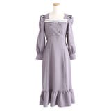ラベンダーグレー | フリルリボンマーメイドワンピース【大きいサイズ有り】 量産型 地雷系 夢展望 | DearMyLove