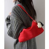 レッド | スウェードハンドバッグ 韓国 夢展望 | 夢展望