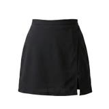 ブラック | スリット入り台形スカパン【select Item】 量産型 | 夢展望