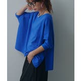 ブルー | マルチウェイルーズTシャツ 韓国 夢展望 bohmal | 夢展望