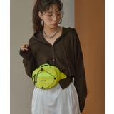 ブラウン | ボリュームスリーブフーディカーデ 韓国 夢展望 bohmal | 夢展望
