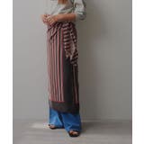 ストライプ | 選べる柄巻きスカートスカーフ 韓国 夢展望 bohmal | 夢展望