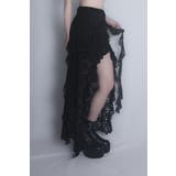 レースデザインロングスカート | yumiri | 詳細画像3 